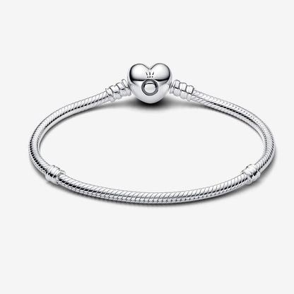 Pulsera serpiente corazón Logo pandora