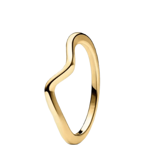 Anillo Onda Pulida