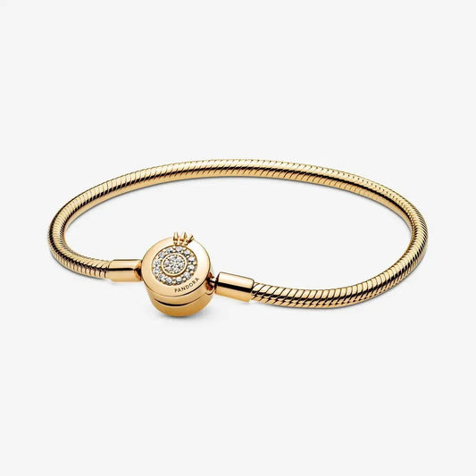 Pulsera Cadena Serpiente Dorada sin logo